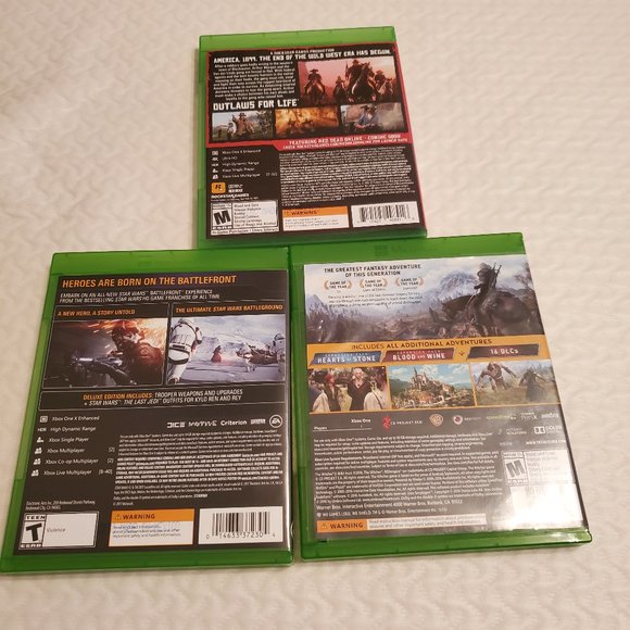 XBOX ONE video games a bundle of 3 games. for $65. - Picture 2 of 7